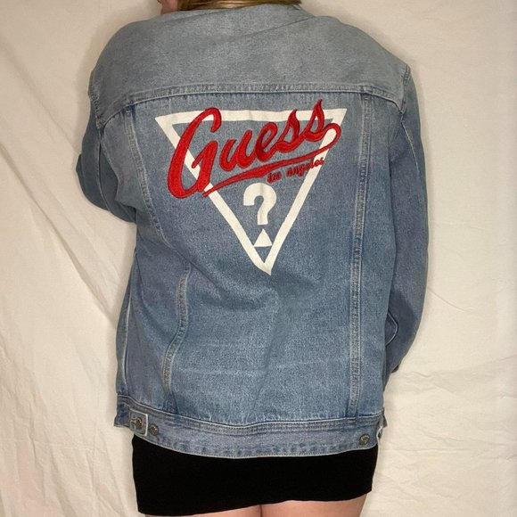 Guess Oversized Jean Jacket - Picture 3 of 3